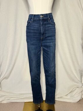 Denim Forum Jeans - The Lola High Rise Skinny Crop